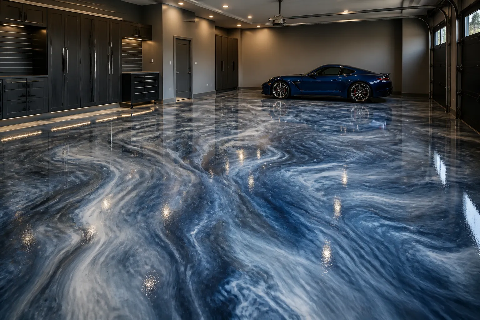 Metallic Floor Coating