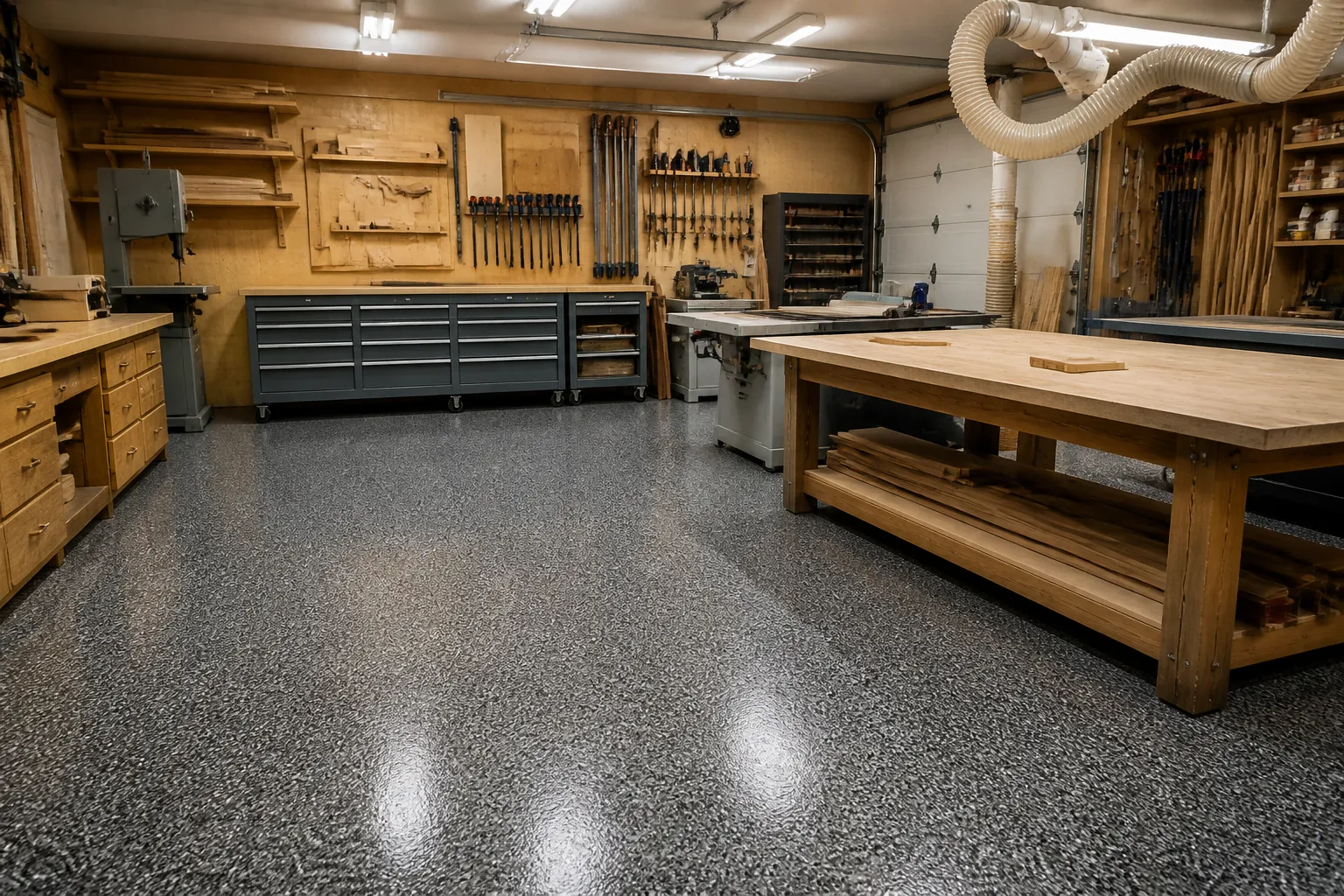 Workshop Floor Coating