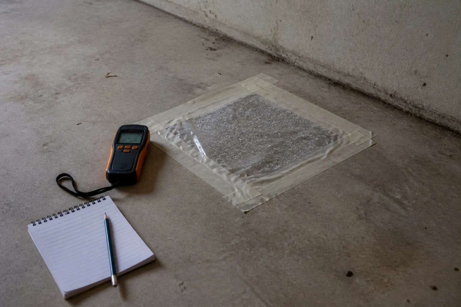 Concrete moisture testing in Georgia