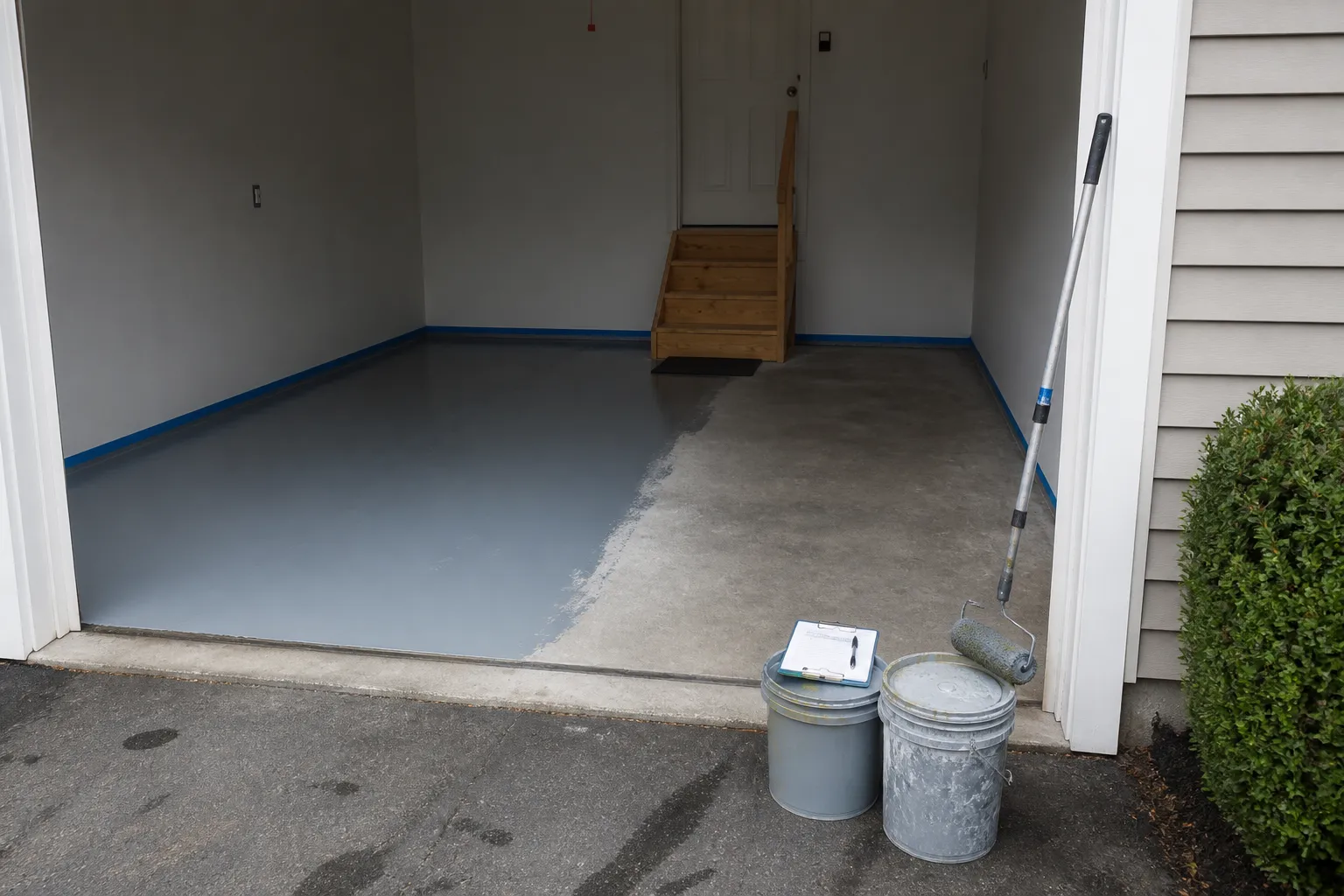 Garage floor coating cost in Alpharetta